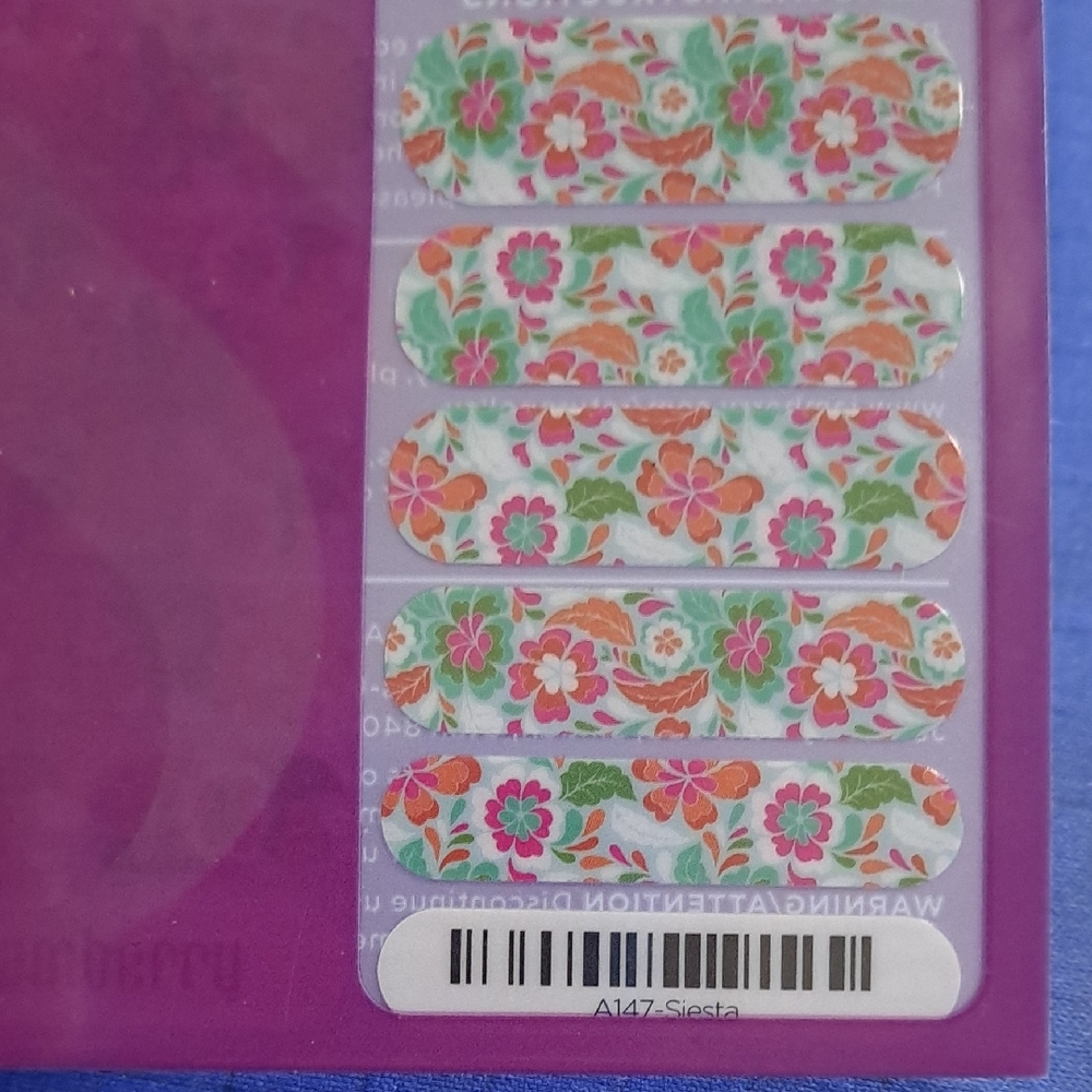 Jamberry Nail Wraps Set- Colorful Florals - Picture 8 of 8